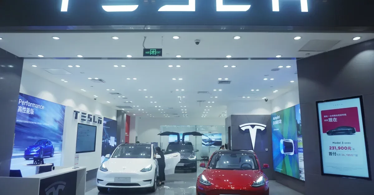Tesla Faces Challenges as Revenue Declines for Second Consecutive Year
