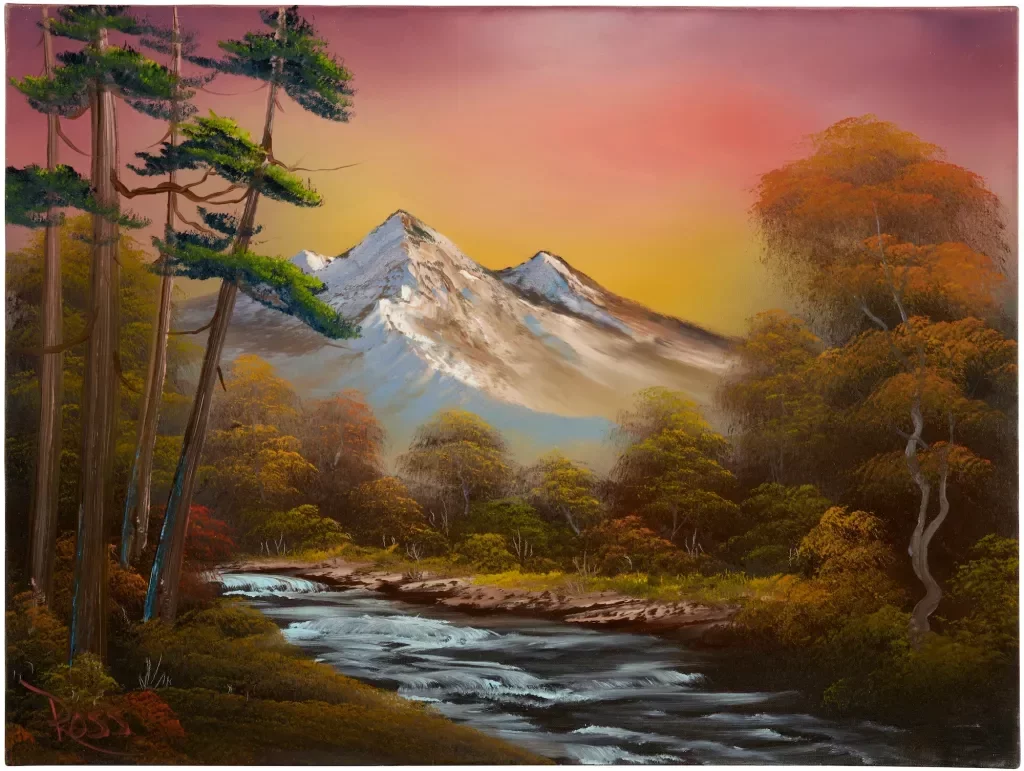 Public Television Gains $1.3 Million from Bob Ross Auction Success
