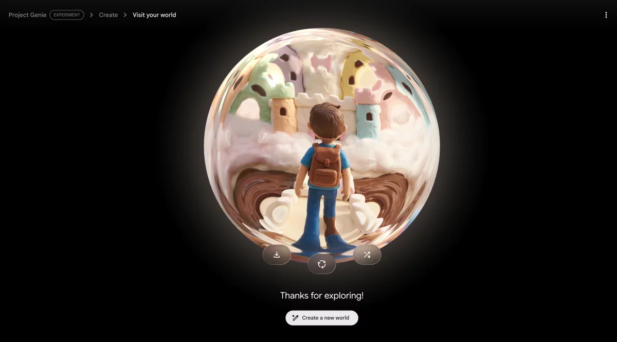 Exploring the Whimsical World of Google's Project Genie