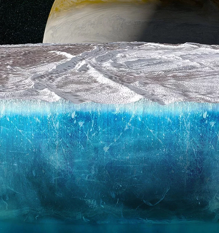 NASA's Juno Uncovers Europa's Unexpectedly Thick Ice Shell