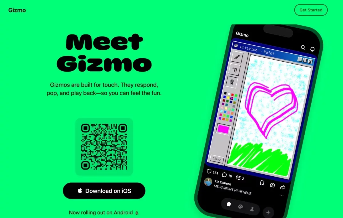 Introducing Gizmo: A New Interactive App for Creative Mini Experiences