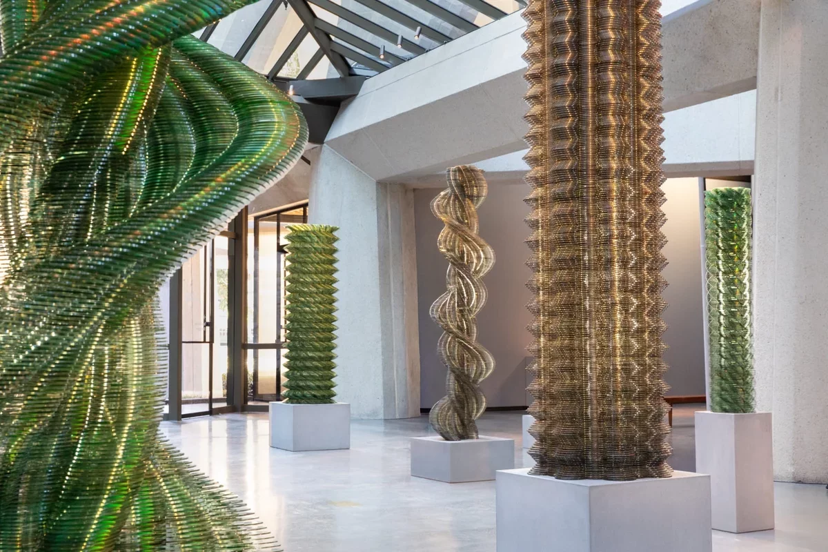 Tara Donovan's 'Stratagems' Unveils a Towering Artistry in San Francisco's Architectural Marvel