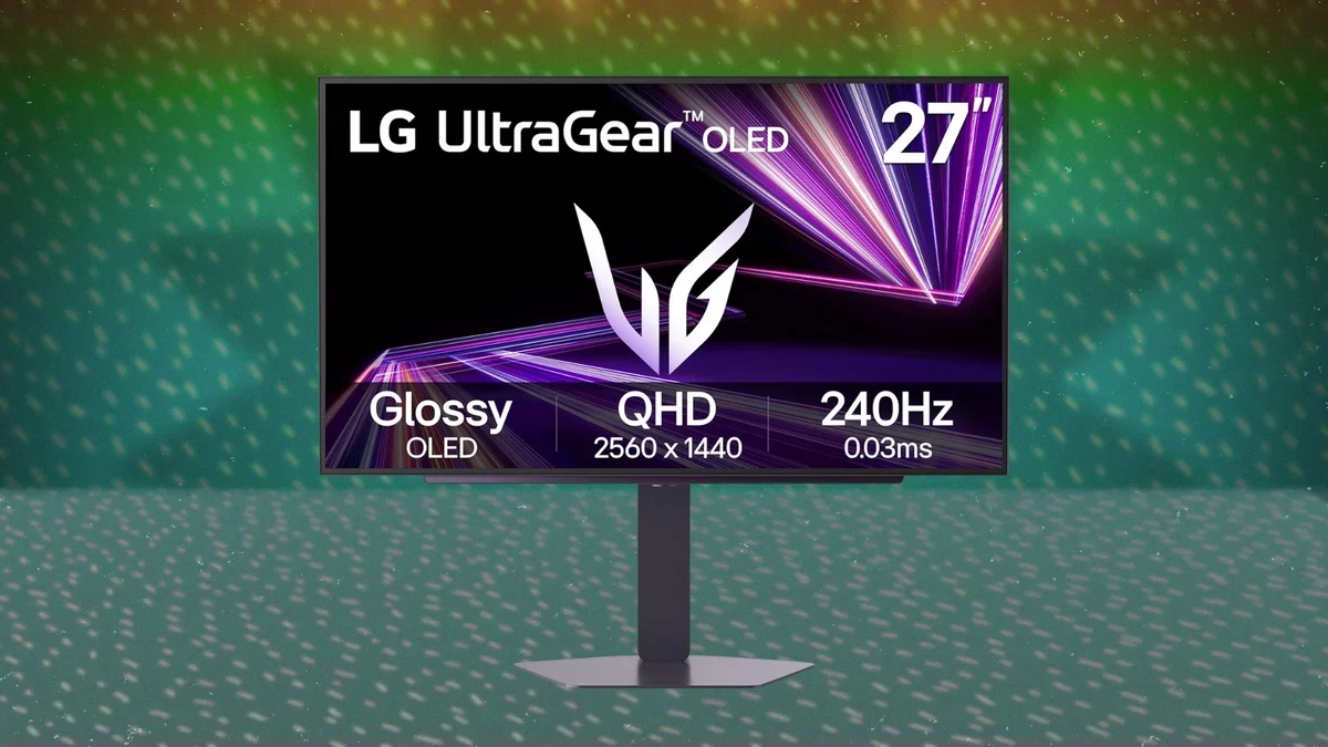 LG's 27GX700A-B Ultragear OLED Monitor Now Available at 41% Discount