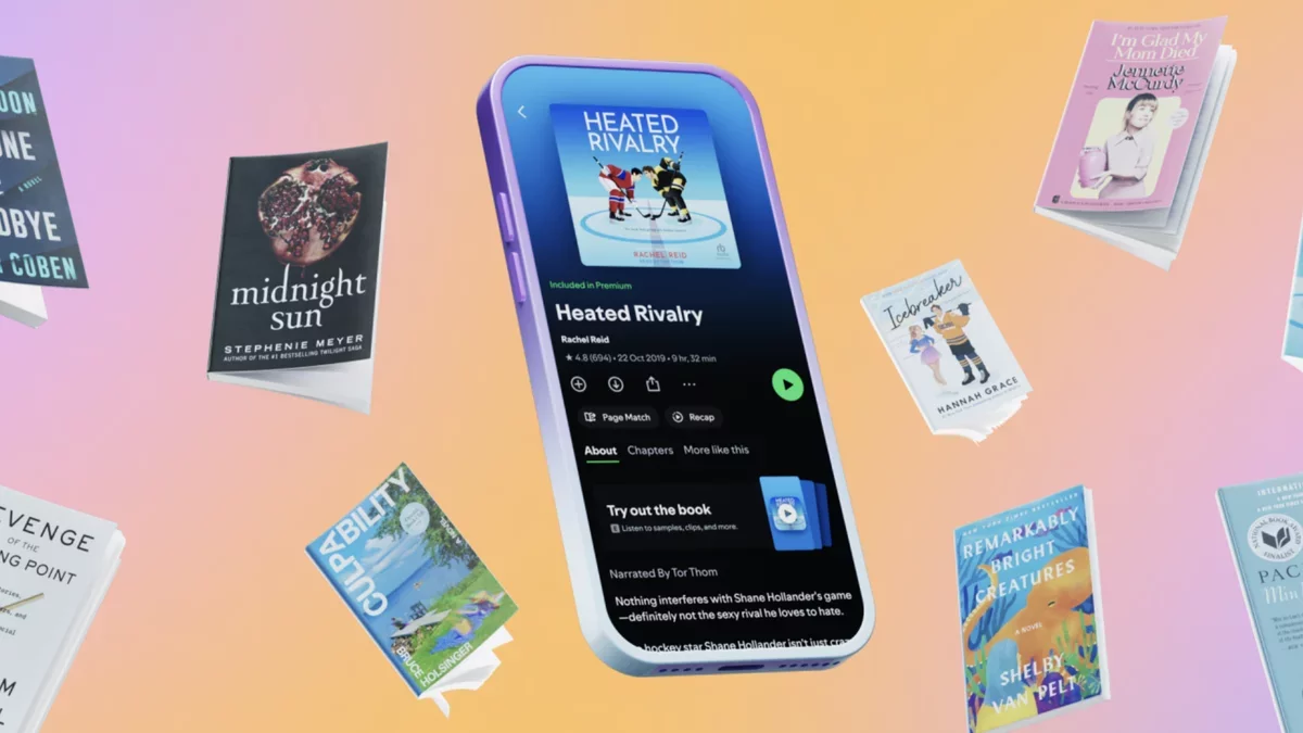 Spotify Expands Its Horizons into the Book Market