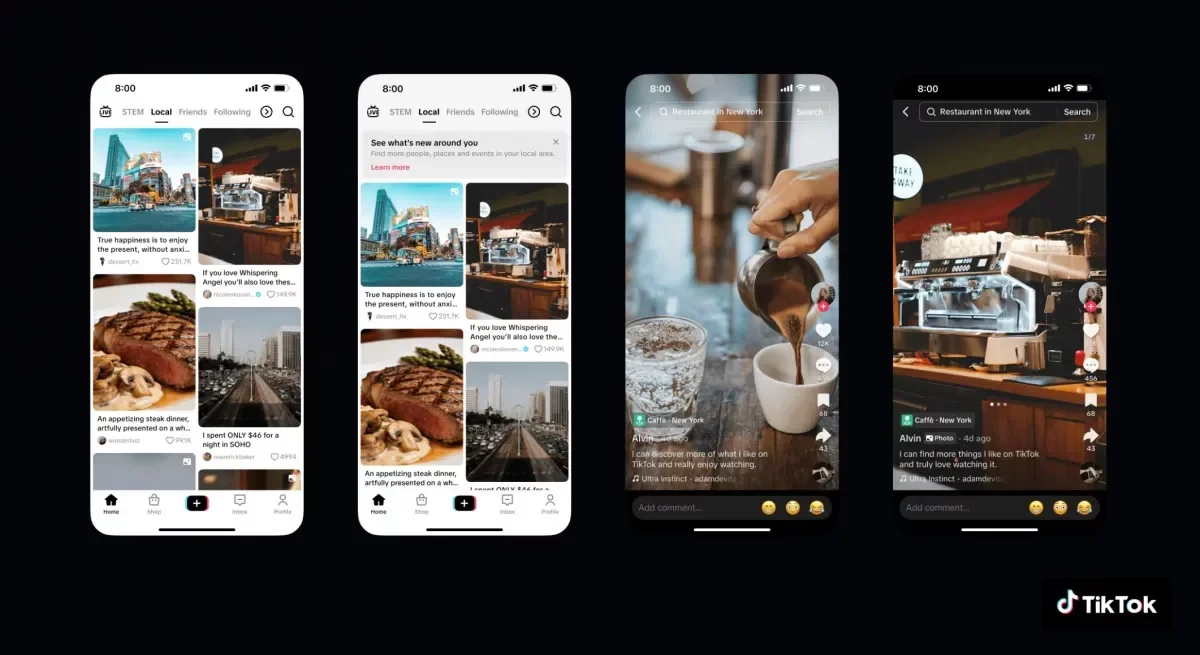 TikTok Introduces Local Feed Feature in the U.S. to Enhance User Experience