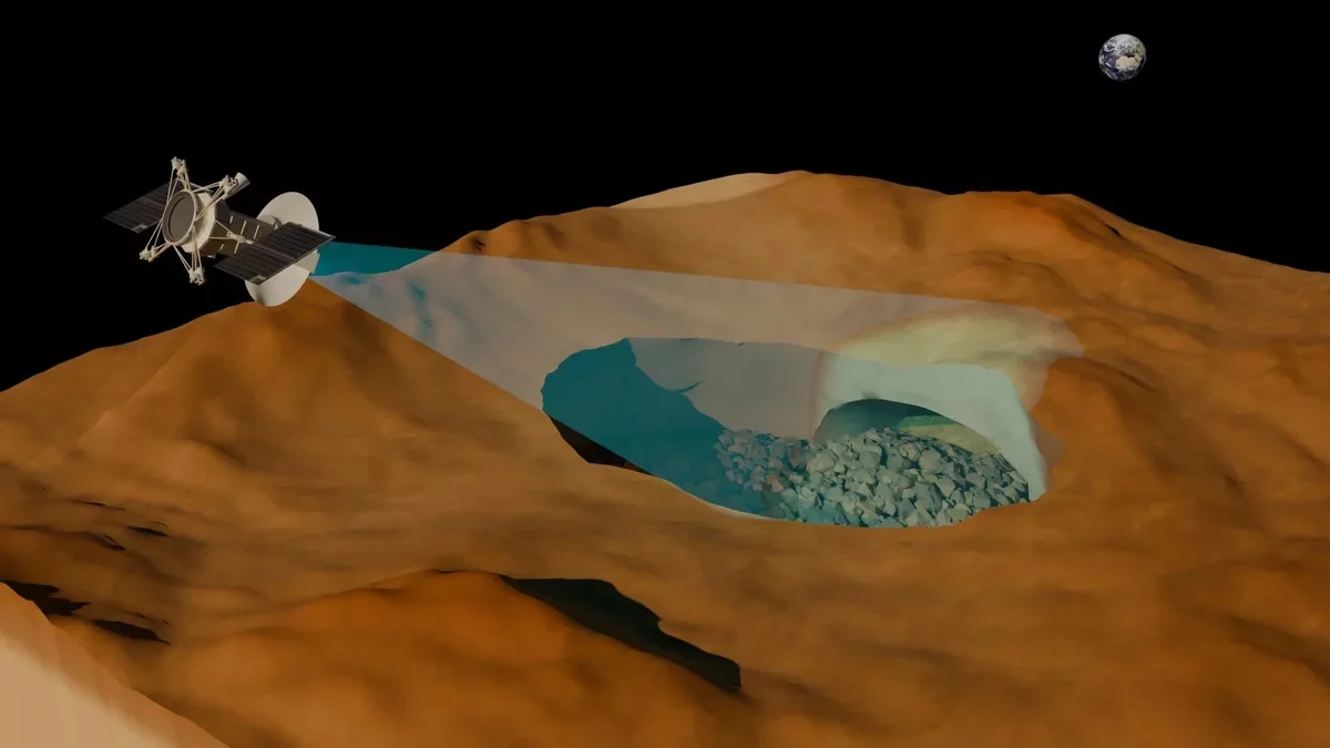 Radar Data Unveils Massive Lava Tube Beneath Venus