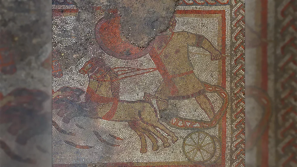 Ancient Mosaic in Britain Unveils a 2,000-Year-Old Trojan War Narrative
