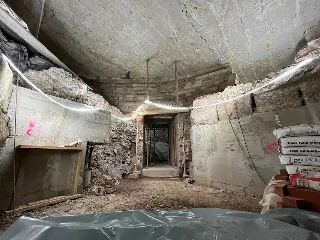 Ancient Roman Staircase Discovered Beneath Cologne, Germany