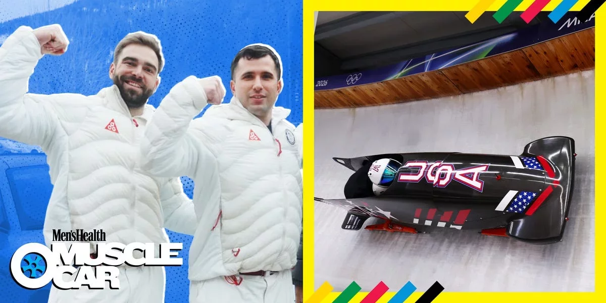 Olympic Bobsledders Frank Del Duca and Josh Williamson Take a Spin in the MH Muscle Car