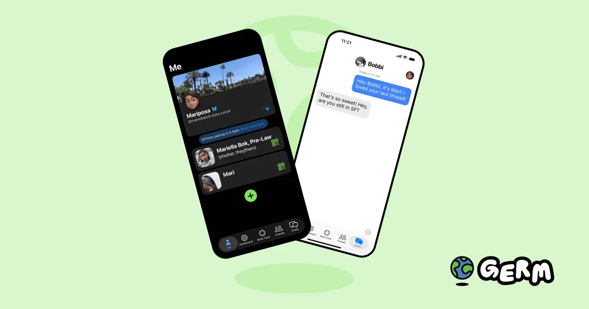 Germ Launches as the First Private Messenger Integrated into Bluesky App