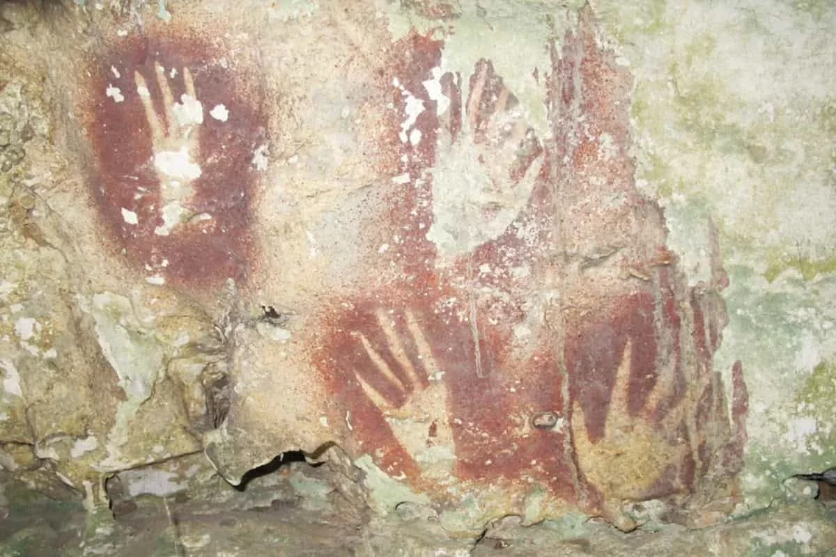 The Oldest Known Piece of Art: A 67,000-Year-Old Handprint Discovered in Indonesia