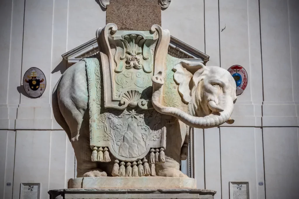 Damage to Iconic Bernini Elephant Sculpture in Rome: Weather or Vandalism?