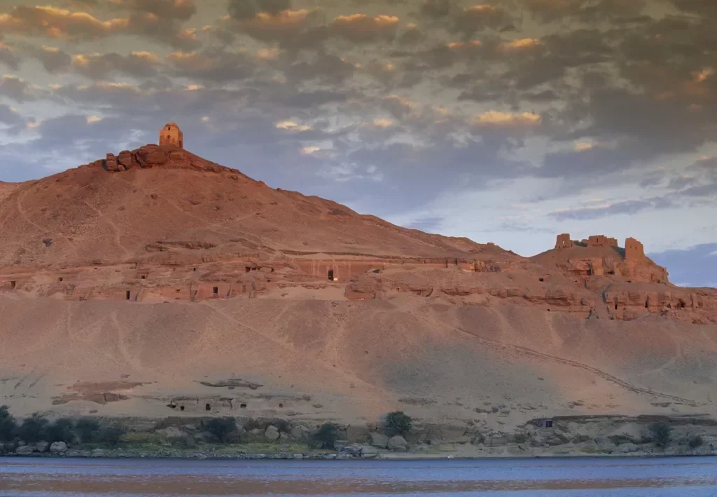 Ancient Egyptian Tombs Filled with Artifacts Discovered at Qubbet Al-Hawa