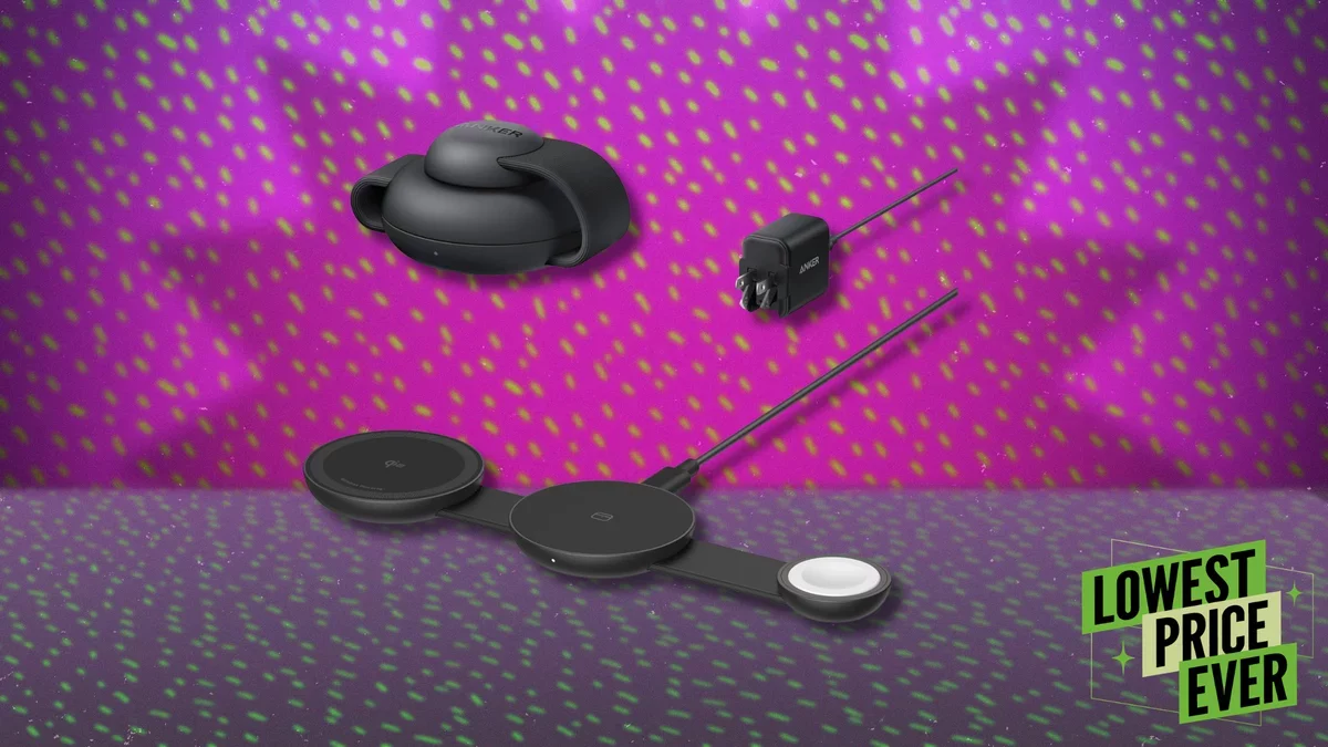 Anker's Foldable 3-in-1 Charging Pad Now $50 Off