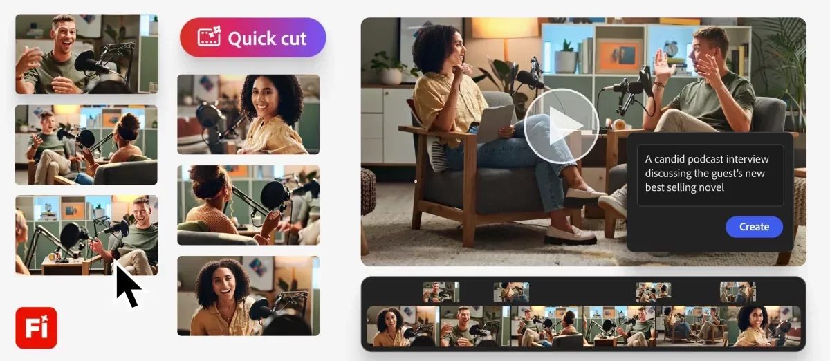 Adobe Firefly Introduces AI-Powered Quick Cut Feature for Video Editing