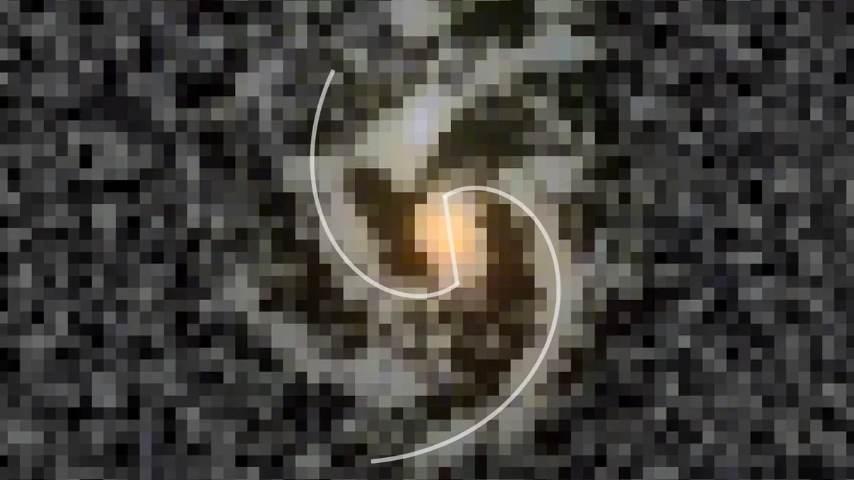 James Webb Telescope Unveils Early Barred Spiral Galaxy