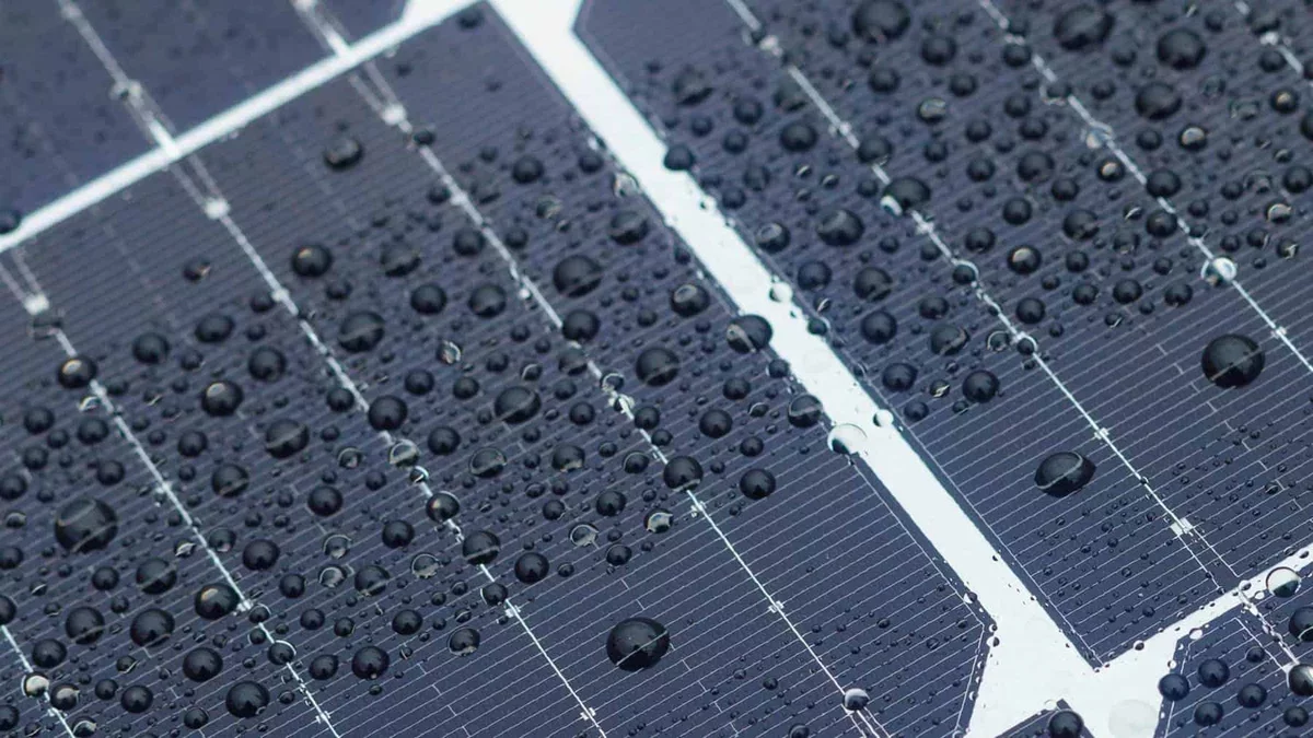 Innovative Hybrid Solar Panel Converts Rain into Energy