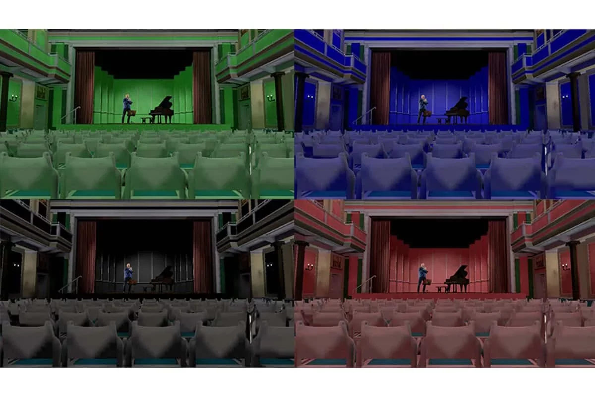 The Impact of Concert Hall Colors on Musical Perception