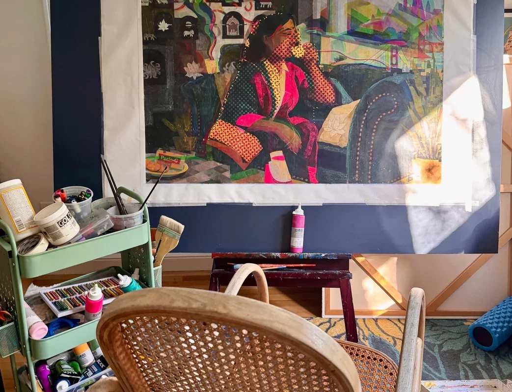 A View From the Easel: Artists Share Their Creative Spaces