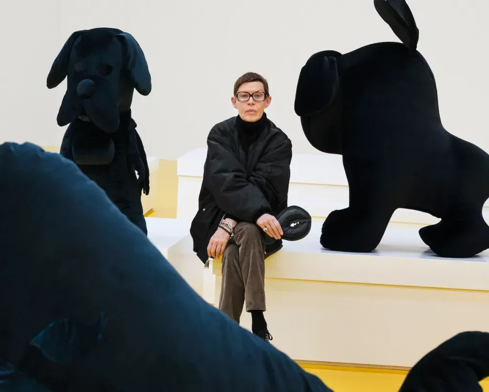 Cosima von Bonin Unveils Plush Sea Creatures for Loewe's Paris Fashion Show