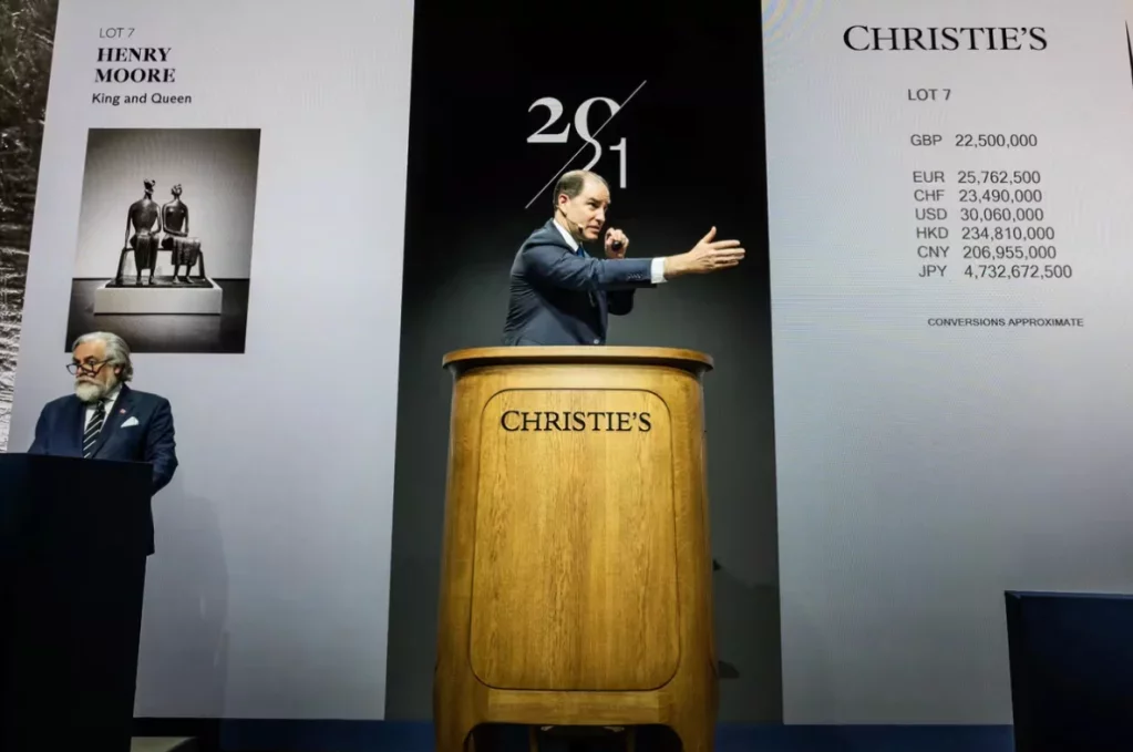 Christie's Evening Sales Achieve $265 Million, Reinforcing London's Art Market Appeal