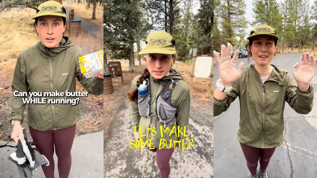 The Unique 'Churn Butter While You Run' Trend: A Joyful Exploration