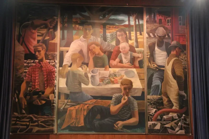 Senators Advocate for the Preservation of Iconic Murals by Guston and Shahn