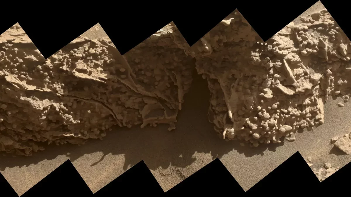 NASA's Curiosity Rover Explores Unique Spiderweb Ridges on Mars