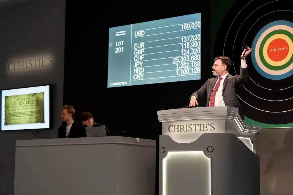 Christie's Transforms Pop Culture into a Record-Breaking Auction Event
