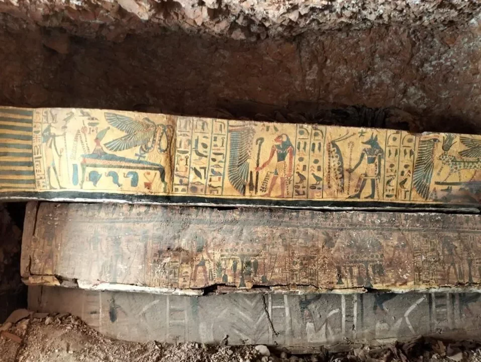 Ancient Egyptian Coffins Discovered in Luxor: A Remarkable Archaeological Find