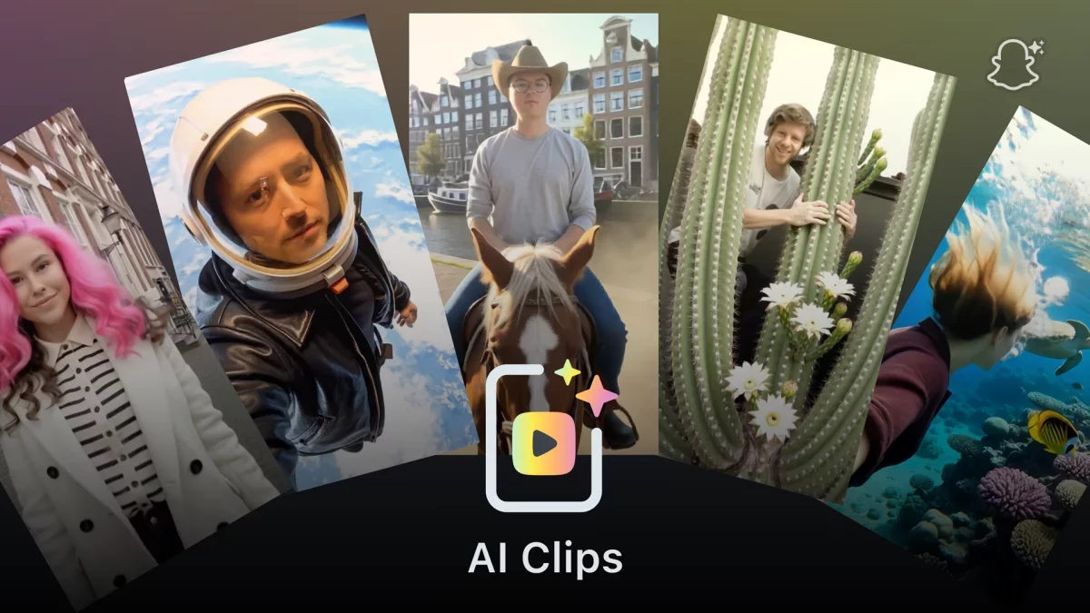 Snapchat Introduces 'AI Clips' Lens: Transform Photos into Dynamic Videos