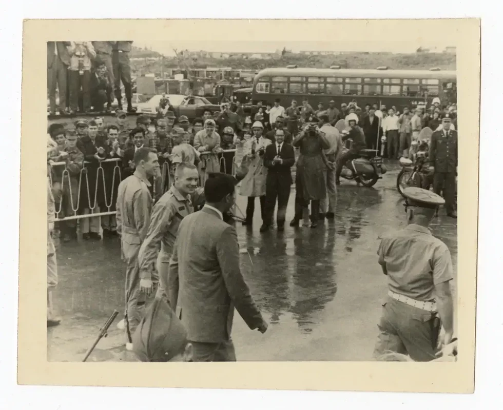 Newly Released Photos Capture Neil Armstrong's Joy After Surviving Gemini 8 Crisis