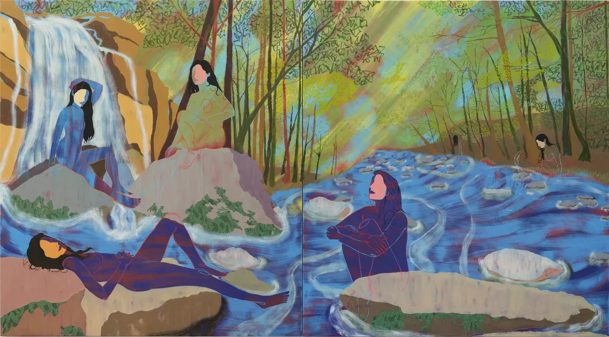 Anoushka Mirchandani Revives Ancient Myths Through Colorful Oil Paintings