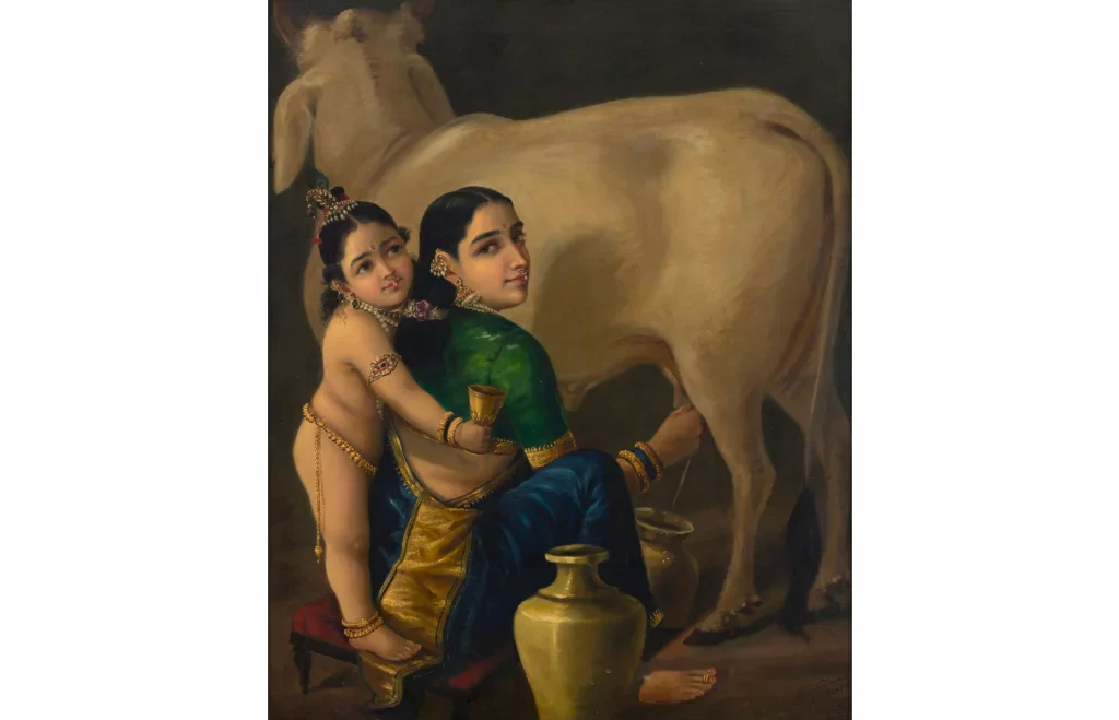 Raja Ravi Varma's Painting Achieves $17.9 Million at Auction, Setting New Indian Art Record