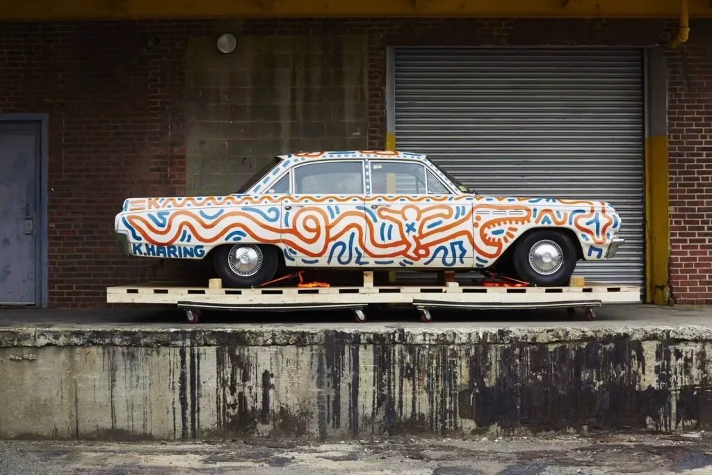 Two Unique Keith Haring Art Cars to Be Showcased in New York This Month