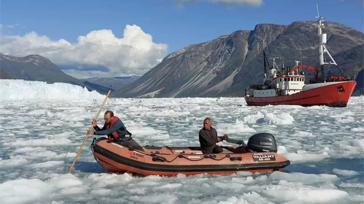 Scientists Deploy Fiber-Optic Cable to Study Glacier Calving in Greenland
