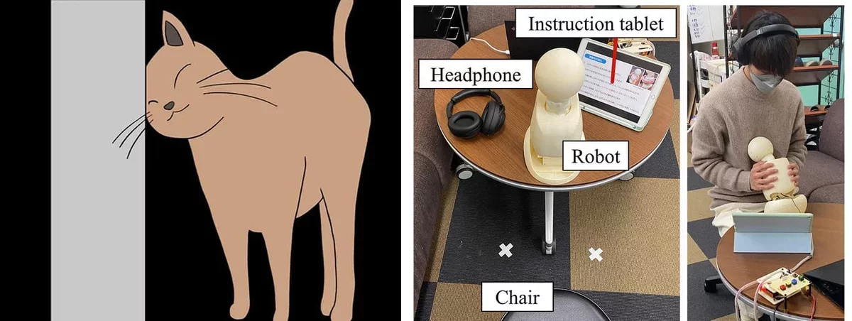 Innovative Cat-Like Robot Offers Comfort Through Bunting Mimicry