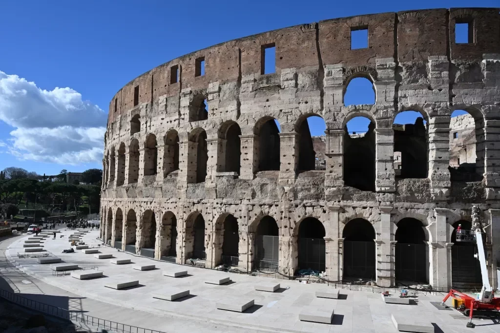 Revitalization of Rome's Colosseum: A New Pedestrian Plaza Unveiled