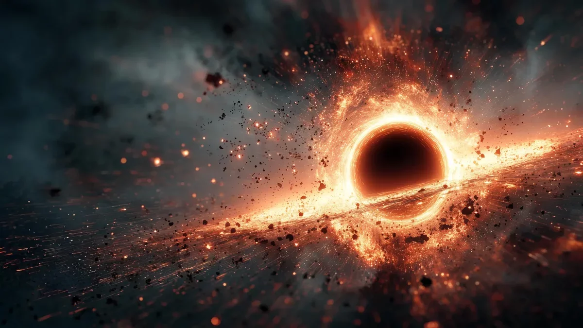 Black Hole Awakens After Eons, Erupts Like a Cosmic Volcano