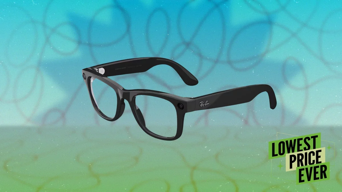 Ray-Ban Meta Wayfarer Smart Glasses Now Available at 25% Discount