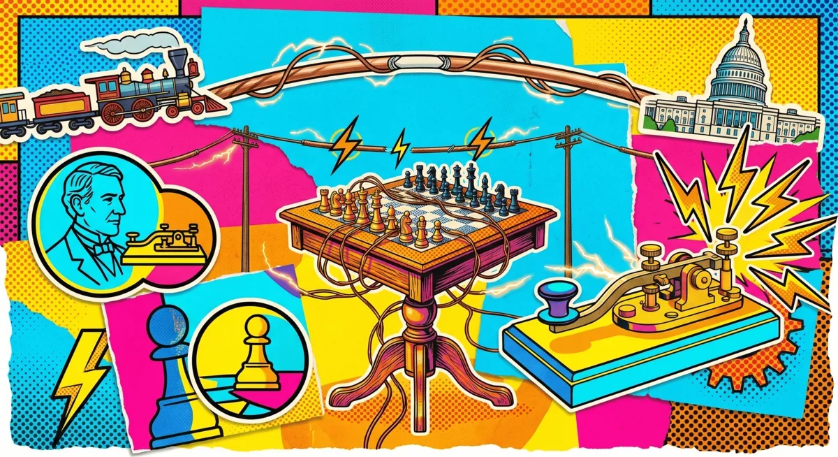 The Birth of E-Sports: Chess Played via Telegraph in 1844
