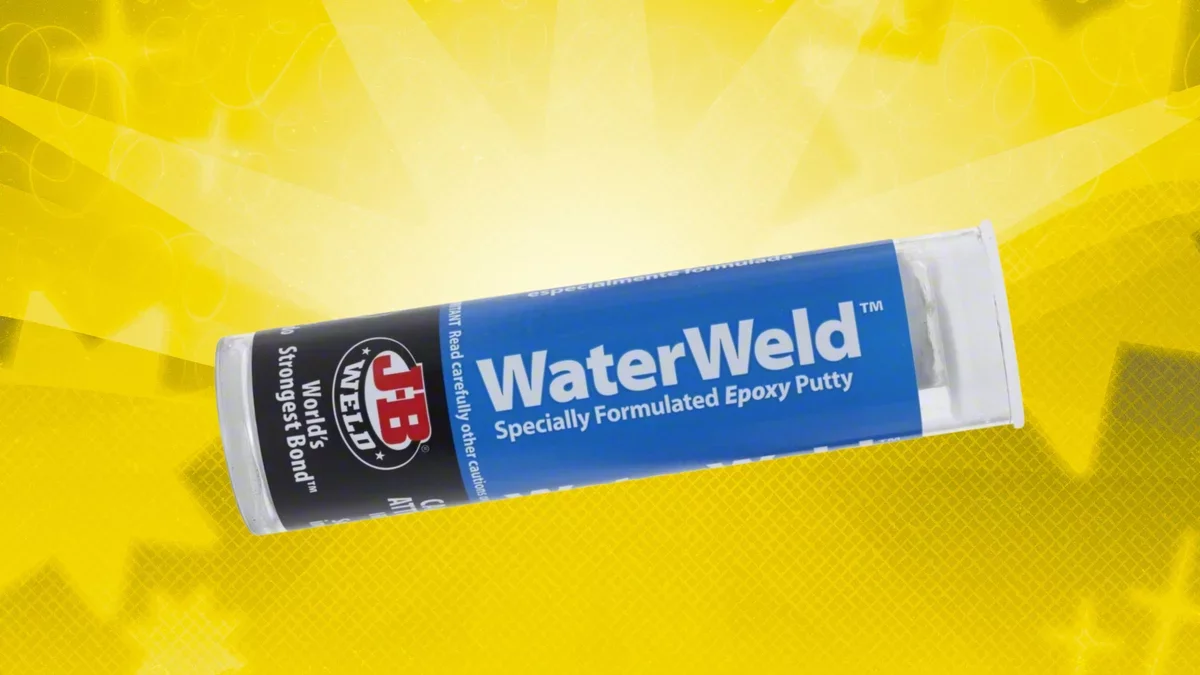 Affordable Epoxy Putty Prevents Water Damage in Home