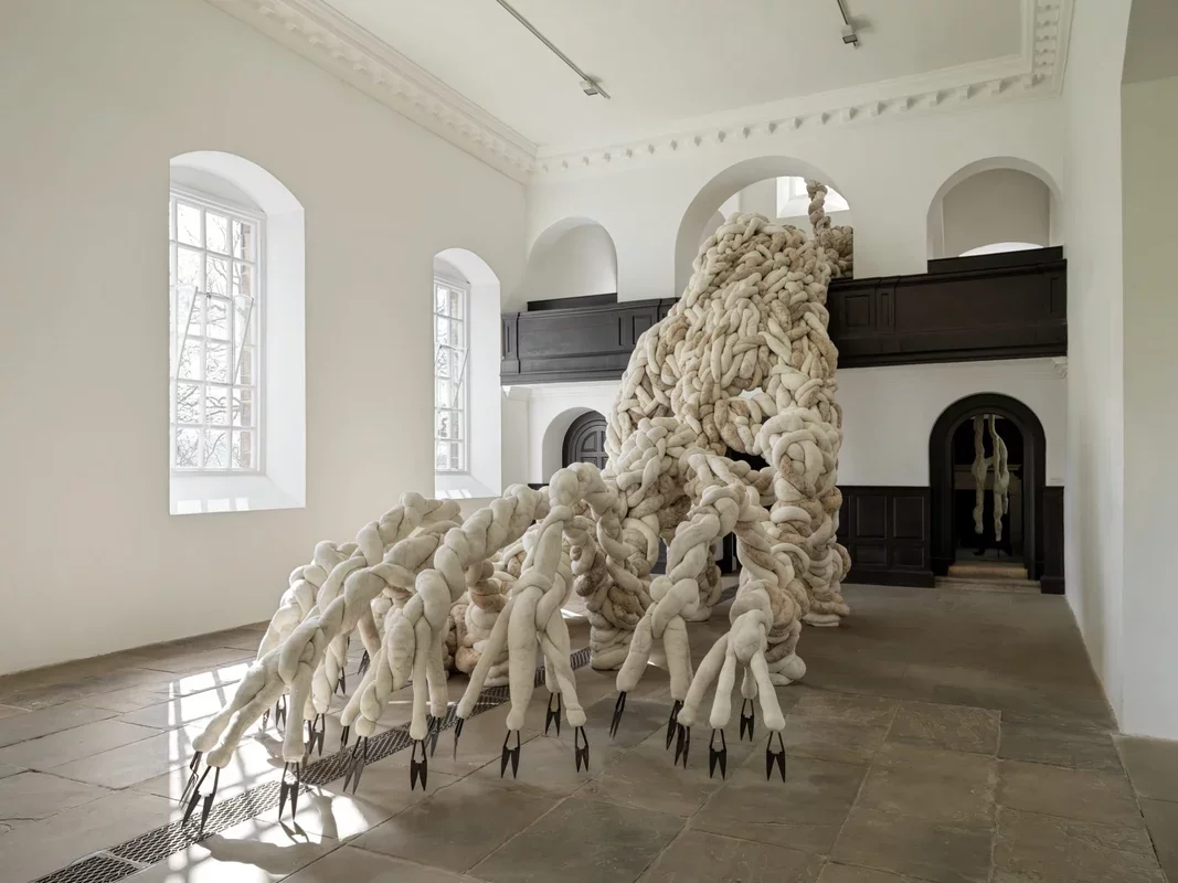 Nicola Turner's Textile Installation Transforms 18th-Century Chapel