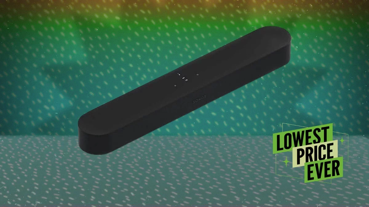 Sonos Beam Gen 1 Soundbar Now 46% Off: A Smart Audio Upgrade