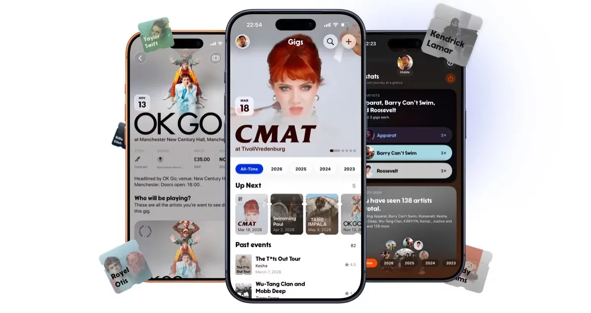 Gigs: Your Personalized Live Music Archive Awaits