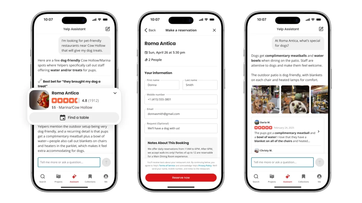 Yelp Enhances User Experience with Updated AI Assistant