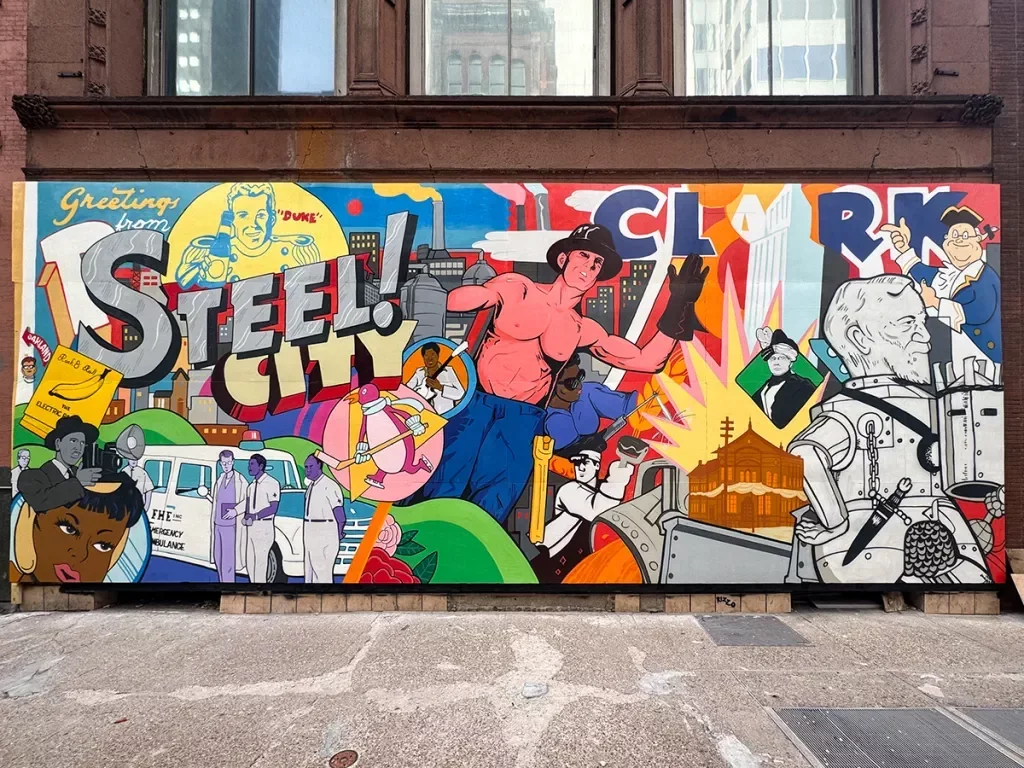 Pittsburgh Unveils Vibrant Public Art Initiatives Ahead of NFL Draft