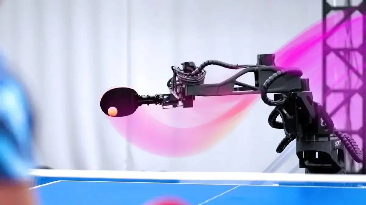 AI Robot "Ace" Triumphs Over Elite Table Tennis Players