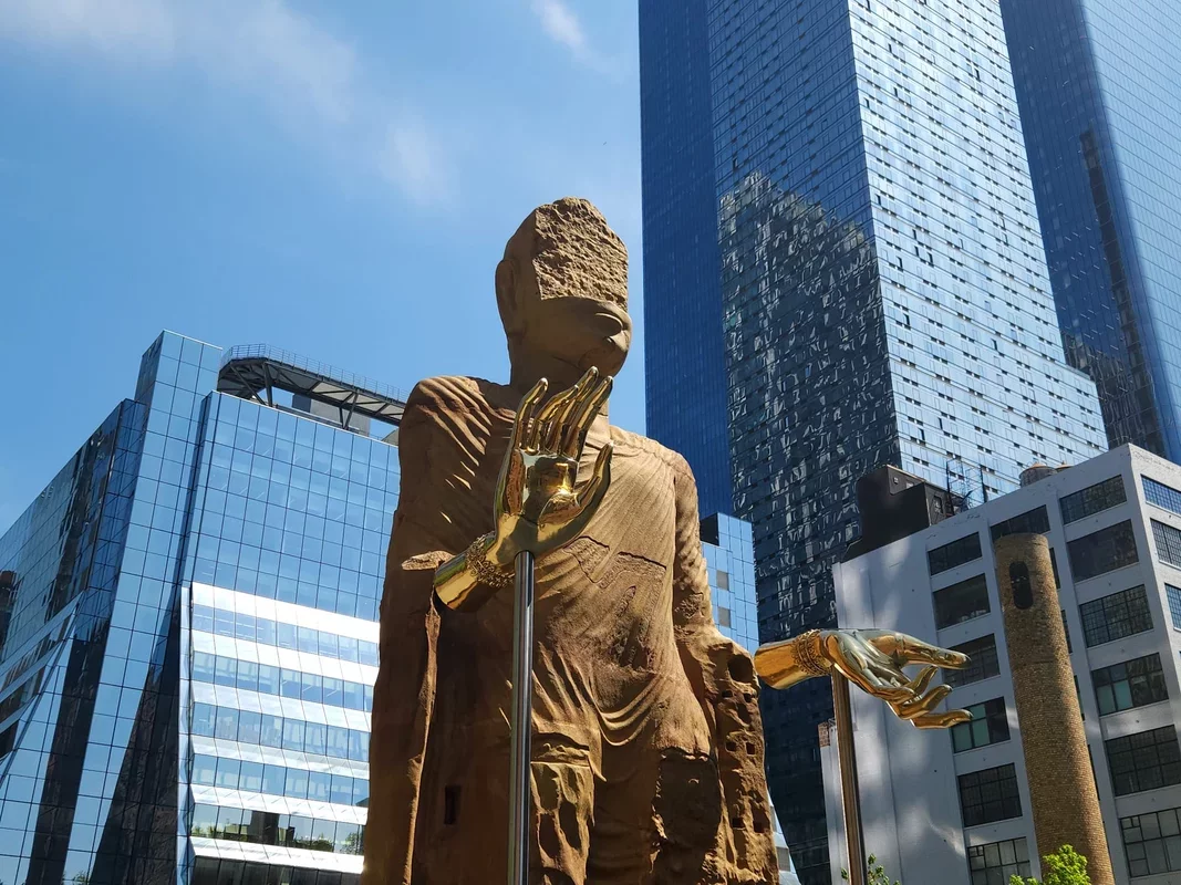 A New Buddha Sculpture Graces the High Line