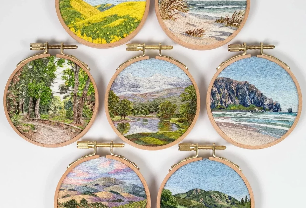 Cassandra Dias: Transforming Nature into Art with Thread Painting